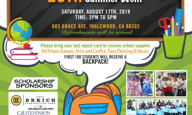 Back to School Summer Event